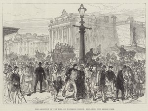 The Abolition of the Toll on Waterloo Bridge, declaring the Bridge Free by Sir John Charles Robinson
